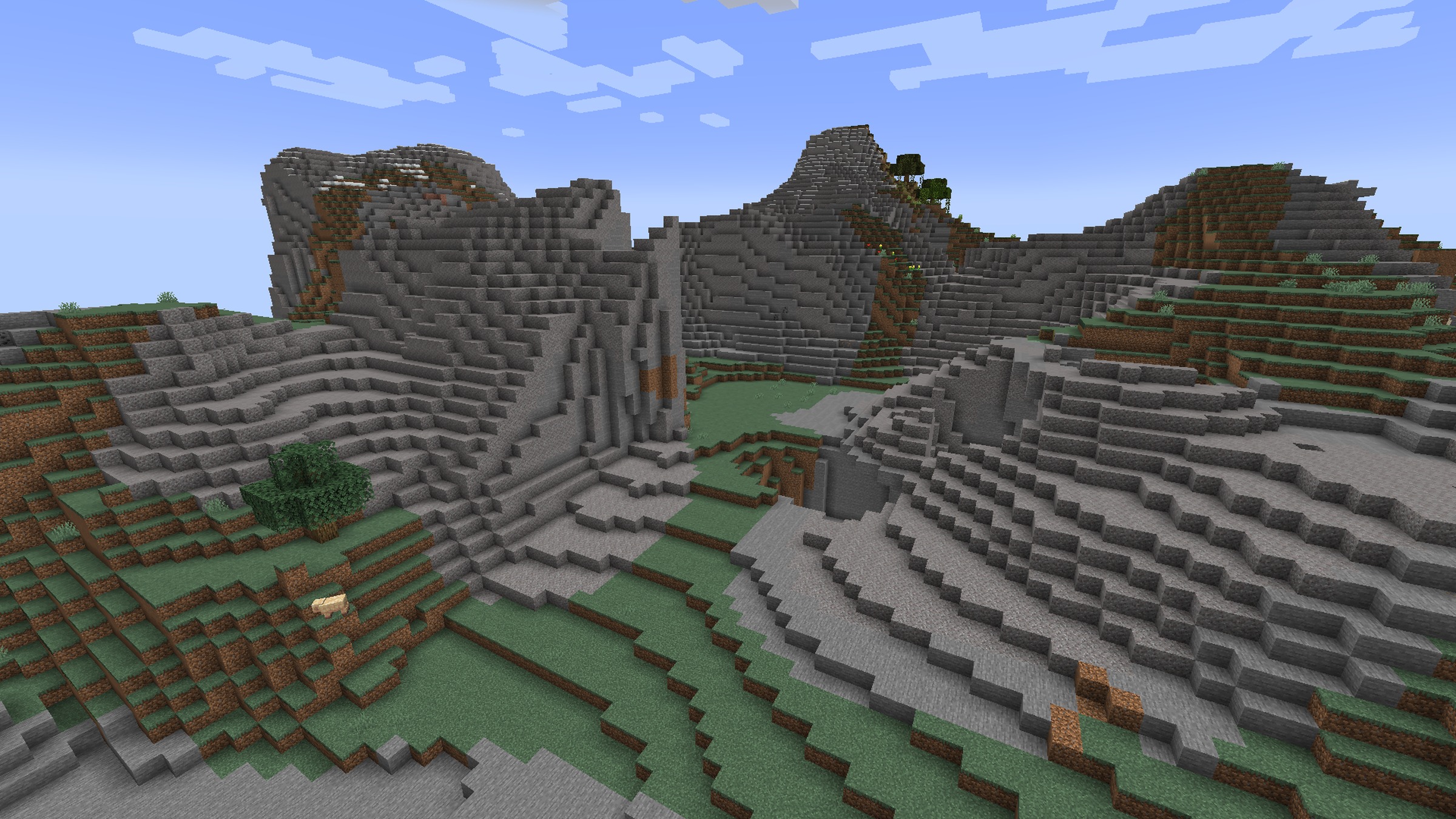 Screenshot Minecraft munti windswept